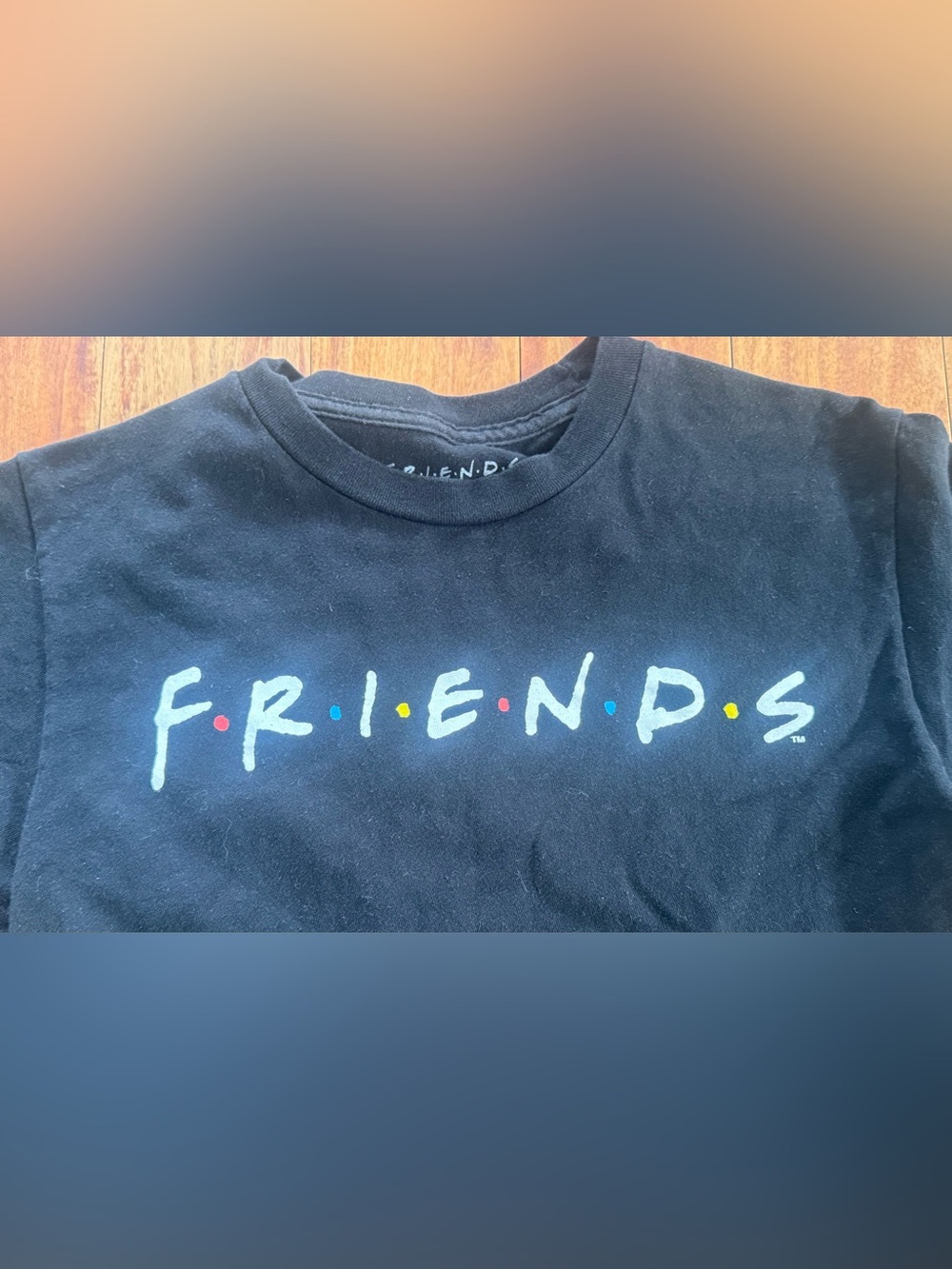 Friends TV series Black T shirt